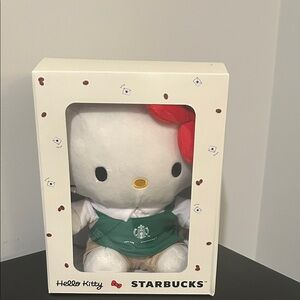 Hello Kitty Starbucks Plush Toy